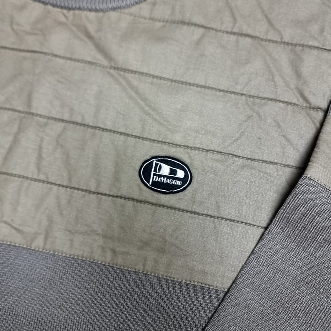 90s DI MAGGI 남성 퀼팅 포인트 니트(L) 상품이미지4