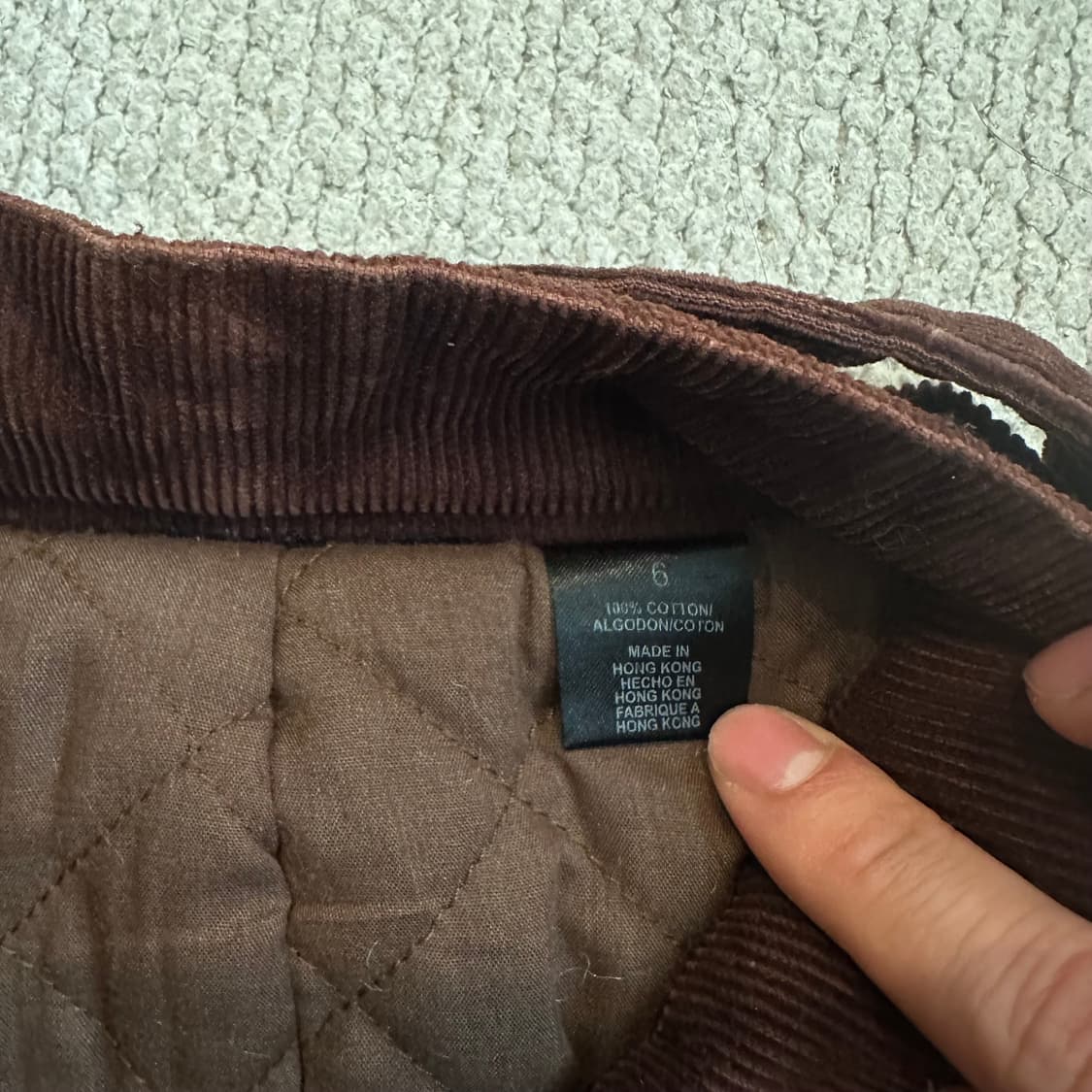 90s DKNY JEANS 코듀로이 자켓 상품이미지5