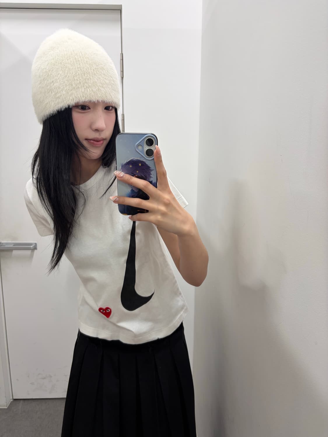 꼼데가르송x나이키 콜라보 반팔티 상품이미지3