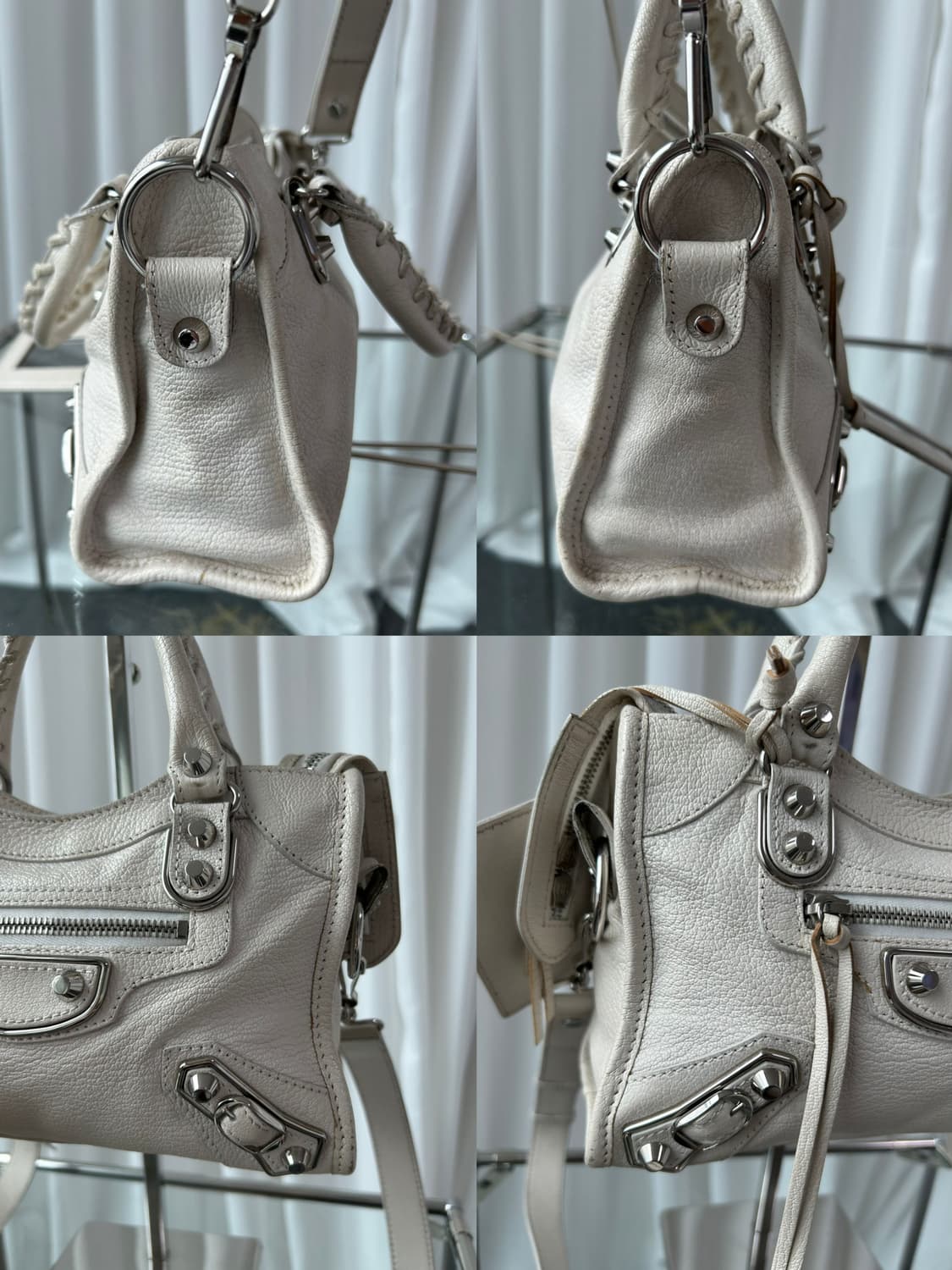 발렌시아가 메탈릭 엣지 시티 모터백 상품이미지7