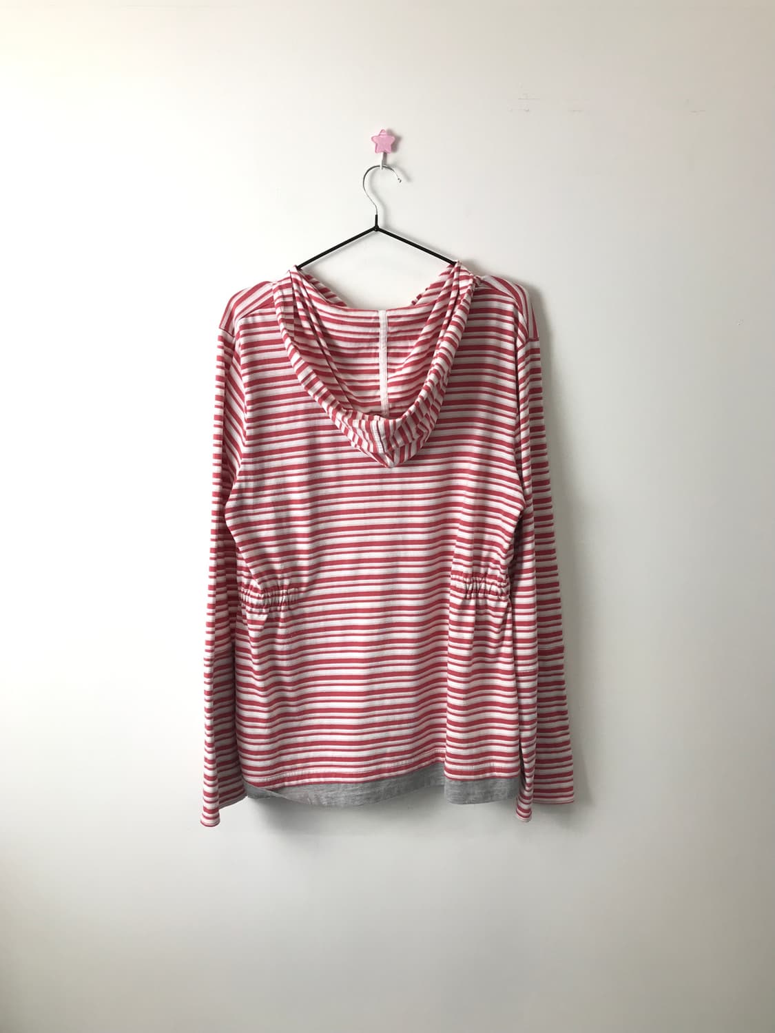 MICHIKO LONDON Striped Hooded Zip-Up 상품이미지5