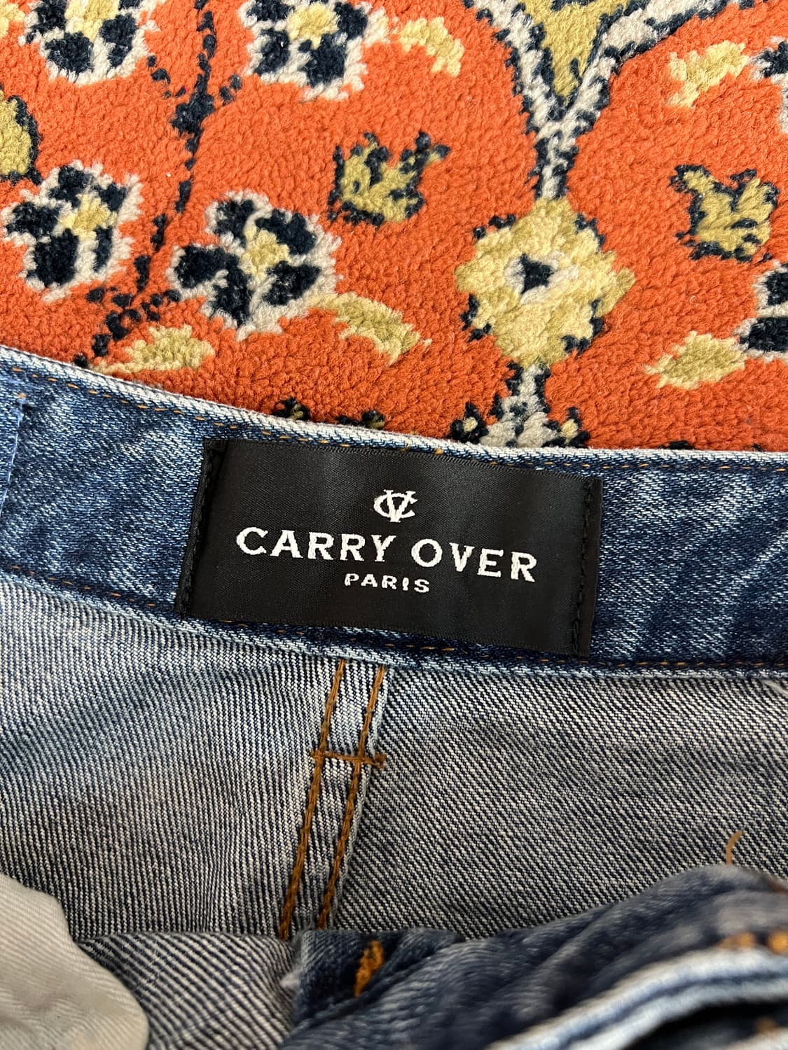 [M] CARRY OVER 슈퍼 와이드 데님팬츠 상품이미지4