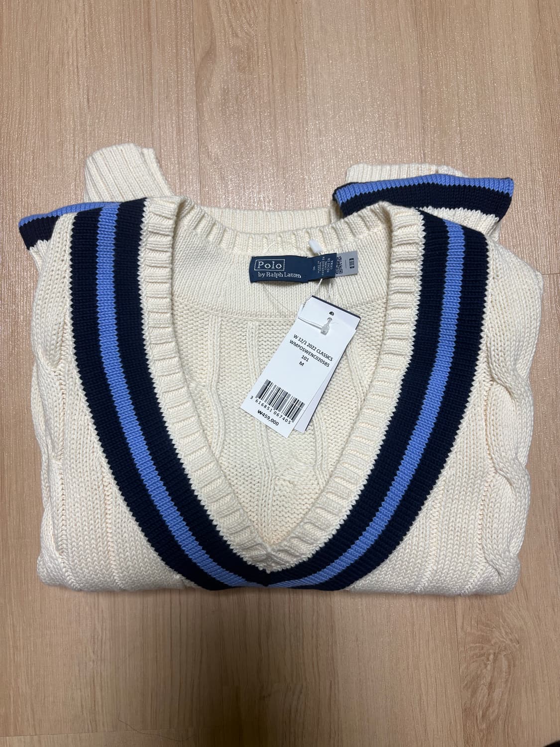 (새제품) 폴로 크리켓 니트 M 상품이미지3