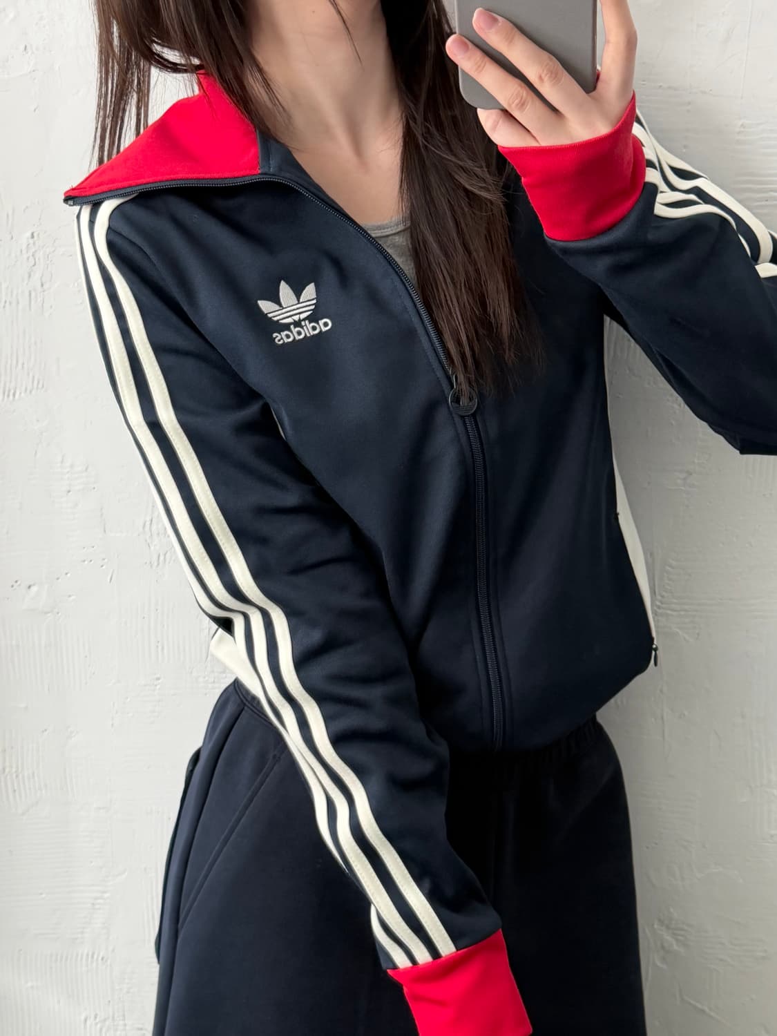 Adidas 아디다스 유로파 레드/네이비 트랙탑 (새상품) 상품이미지1