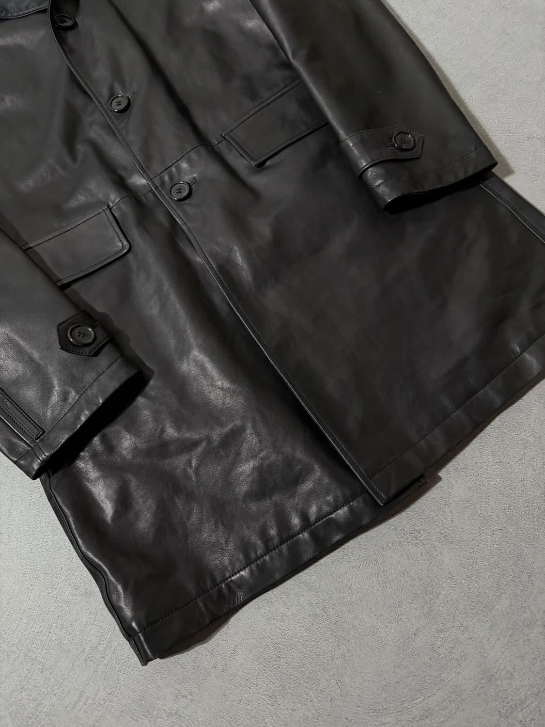 Prada sport leather car coat 상품이미지6