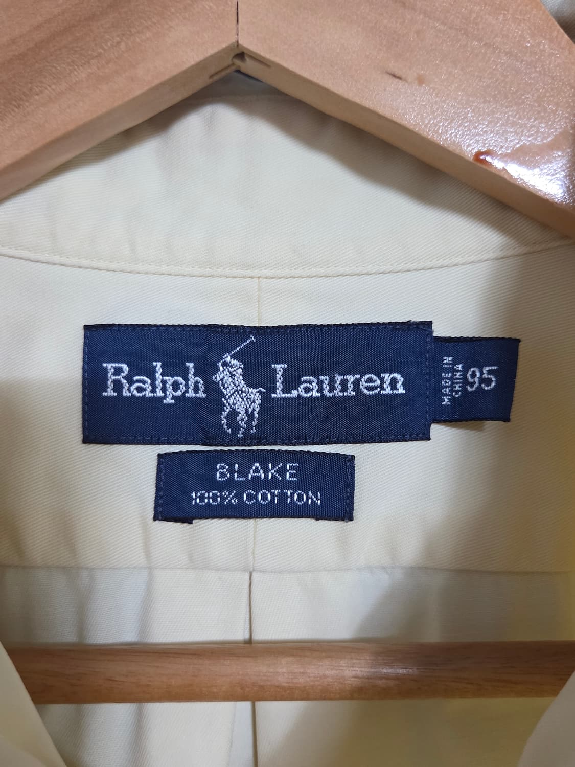 [폴로 랄프로렌] 블레이크 핏 코튼 버튼다운 셔츠 | 00159 상품이미지3