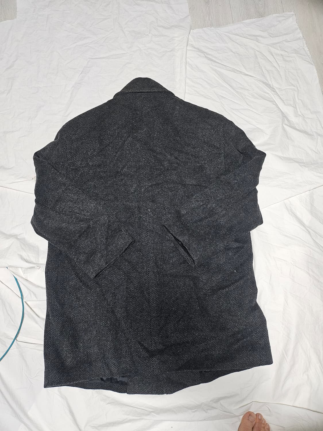 입생로랑 헤링본 반코트 105 상품이미지2