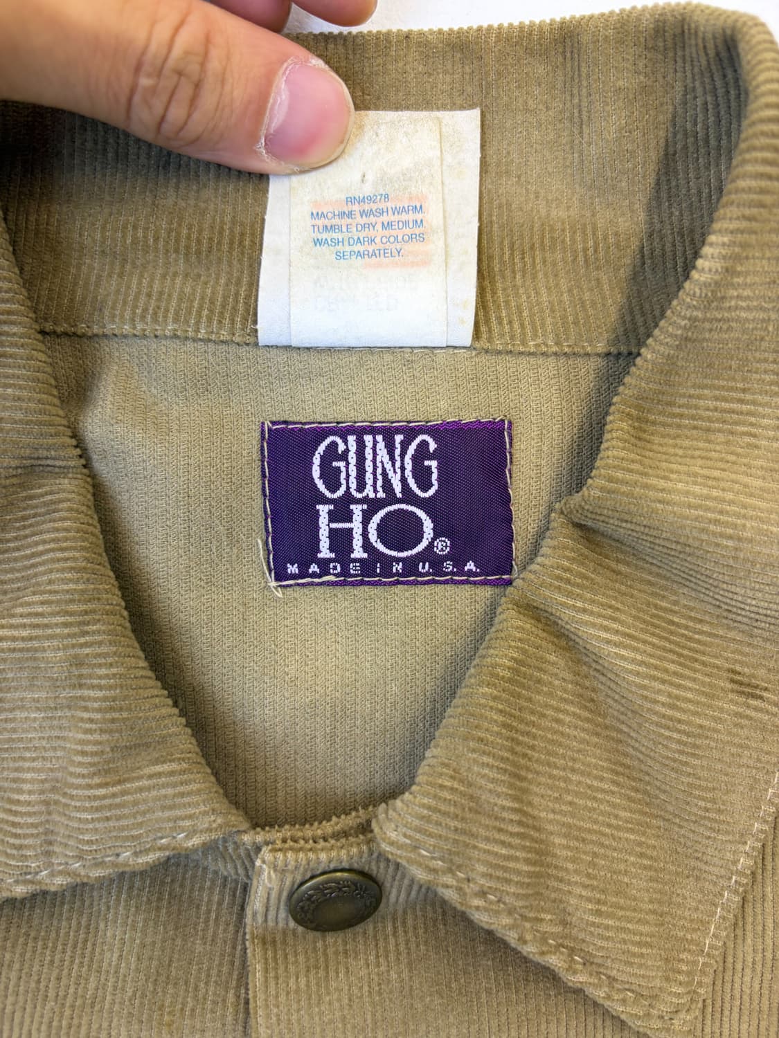 궁호 커버올 코듀로이 워크 자켓 상품이미지4