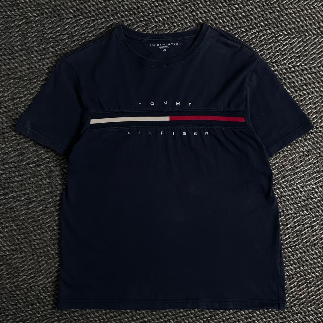 타미힐피거 플래그 빅로고 반팔 티셔츠o 3491 상품이미지1