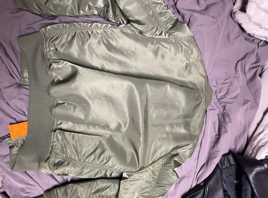 알파인더스트리 ma-1 사이즈 교환도 받습니다 상품이미지3