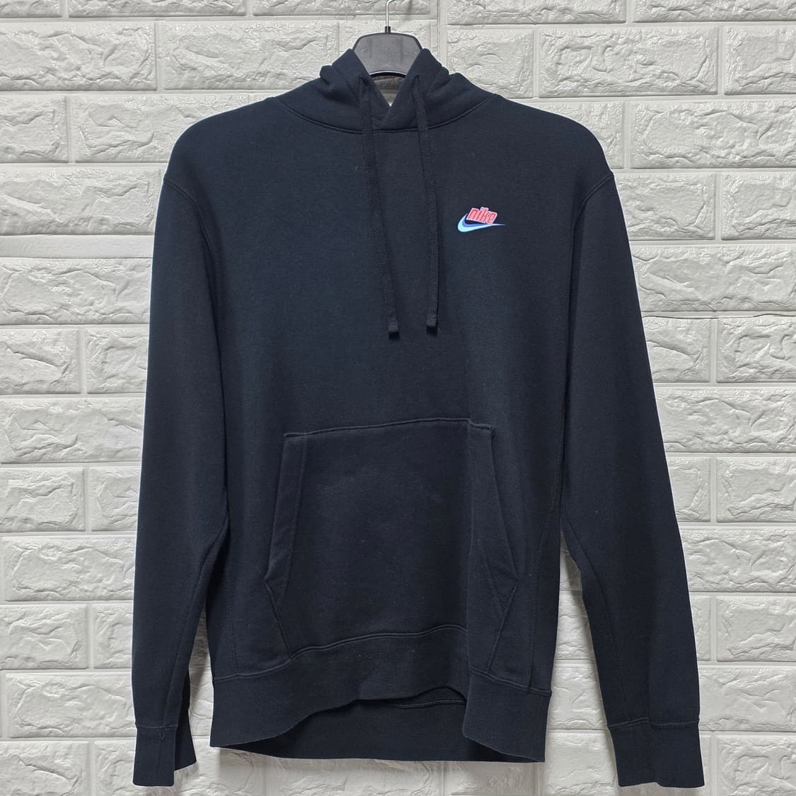 택포// 나이키 블랙 후드티 L 상품이미지1