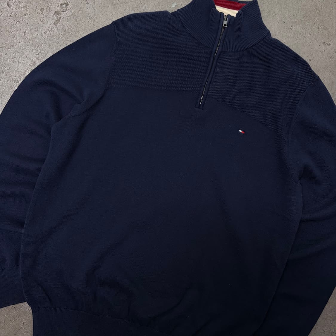 타미힐피거 반집업 니트[2213] 상품이미지4