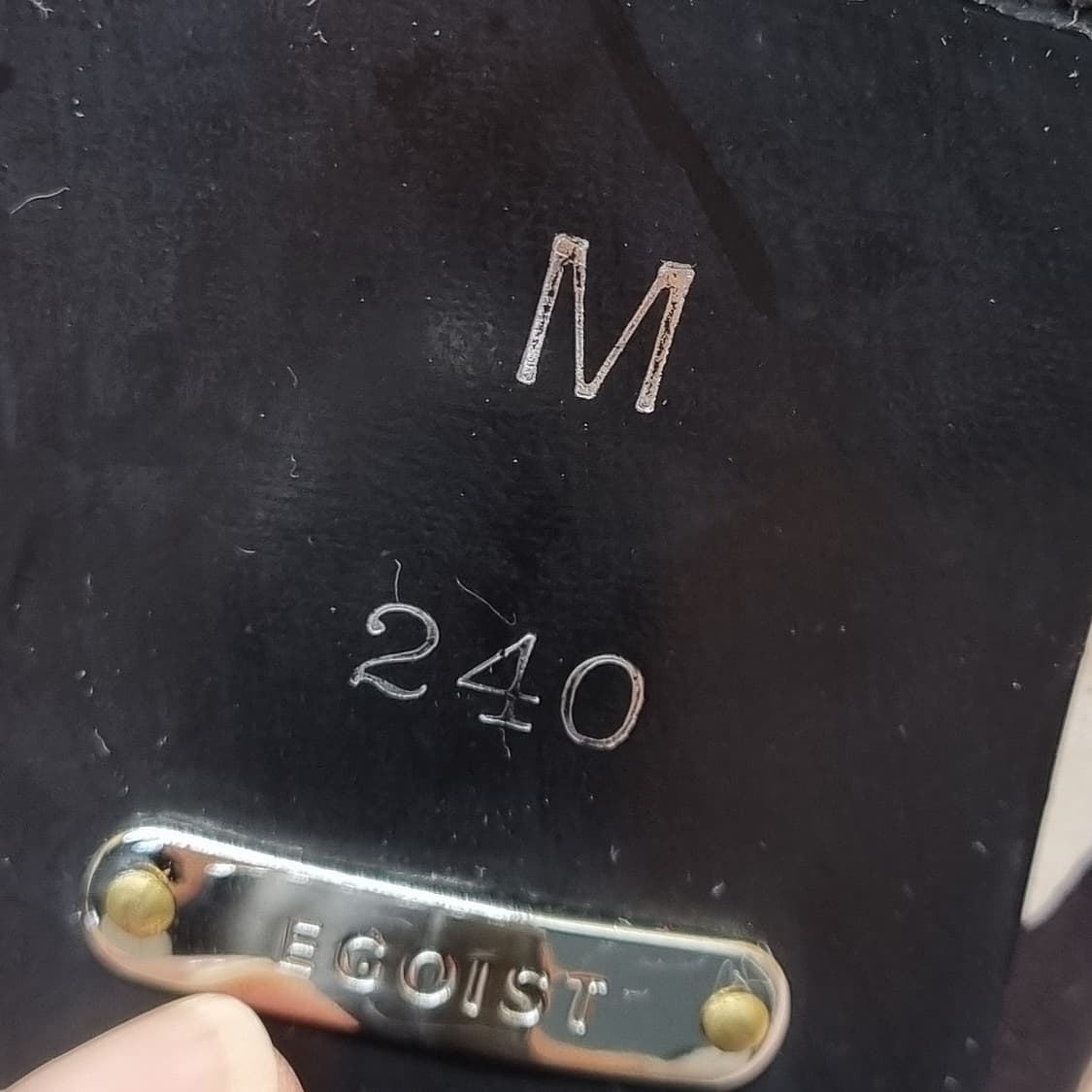 에고이스트 리본 힐 샌들 240 굽8.5 상품이미지6