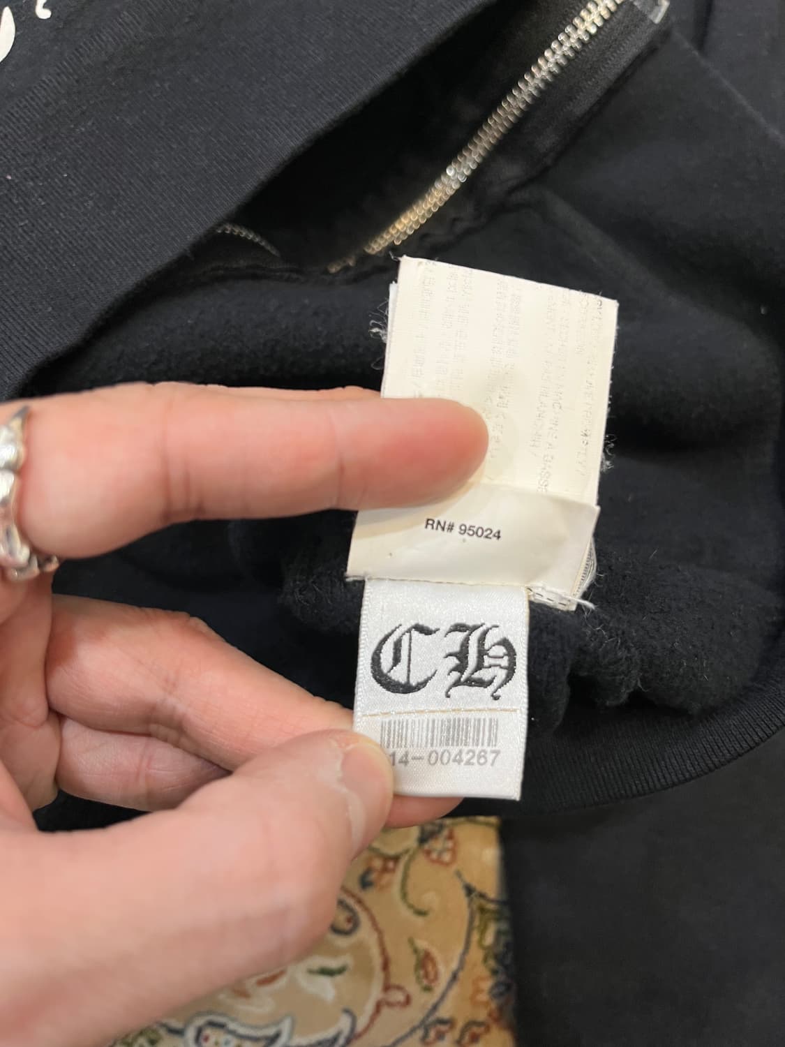 크롬하츠 세메터리 후드집업 상품이미지10