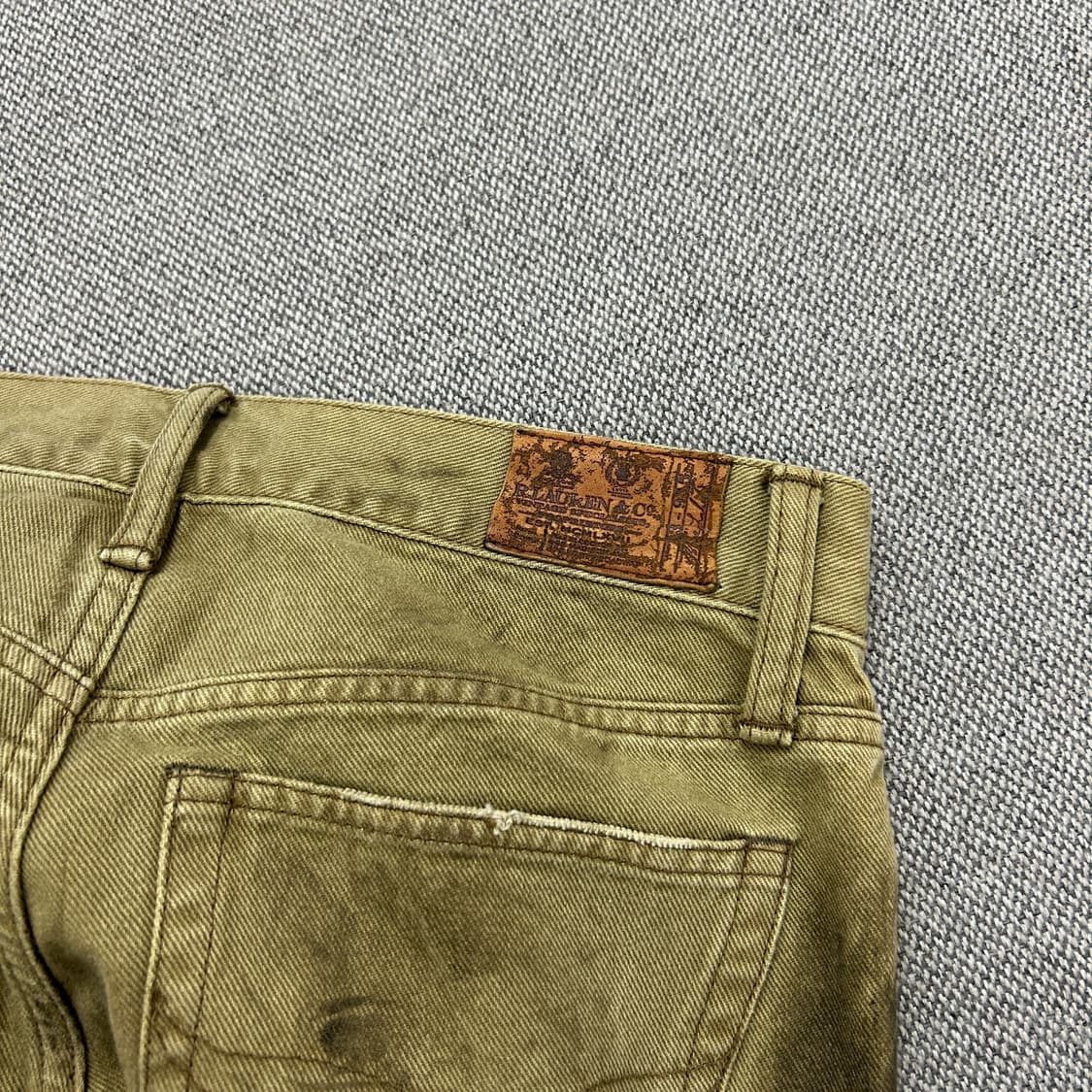 폴로 디스 레더디테일 코튼팬츠(26) 상품이미지8