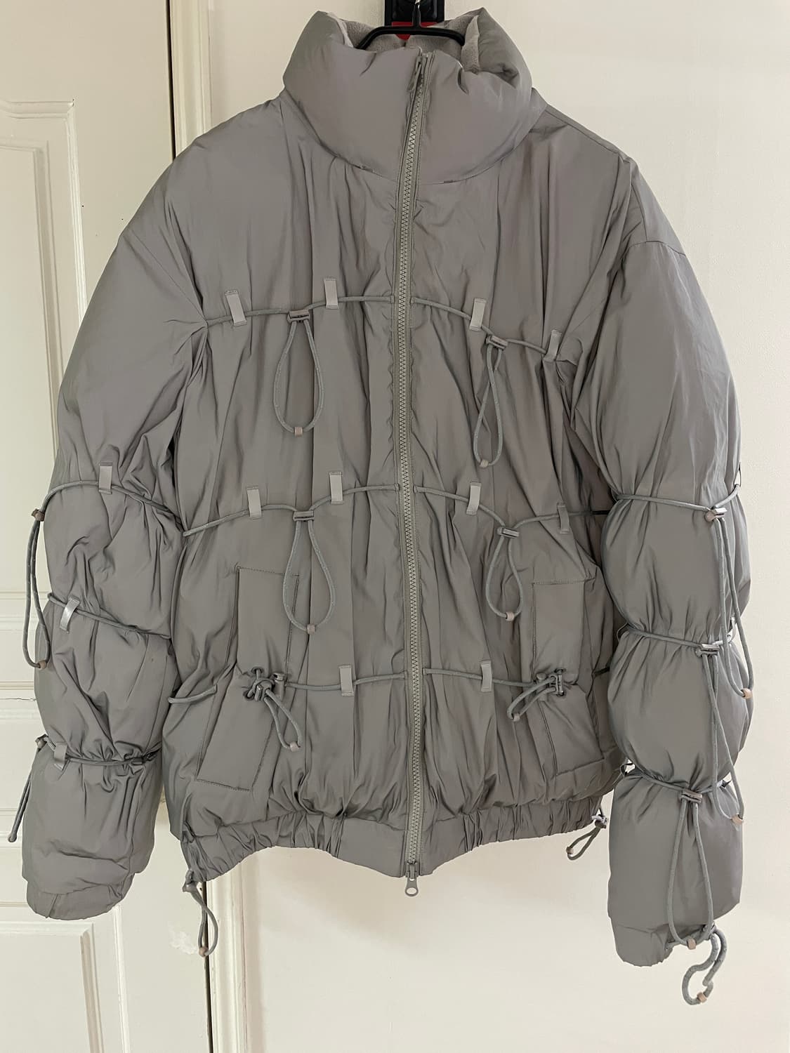 파프 paf 포스트 아카이브 팩션 리플렉티브 패딩 그레이 L 상품이미지1