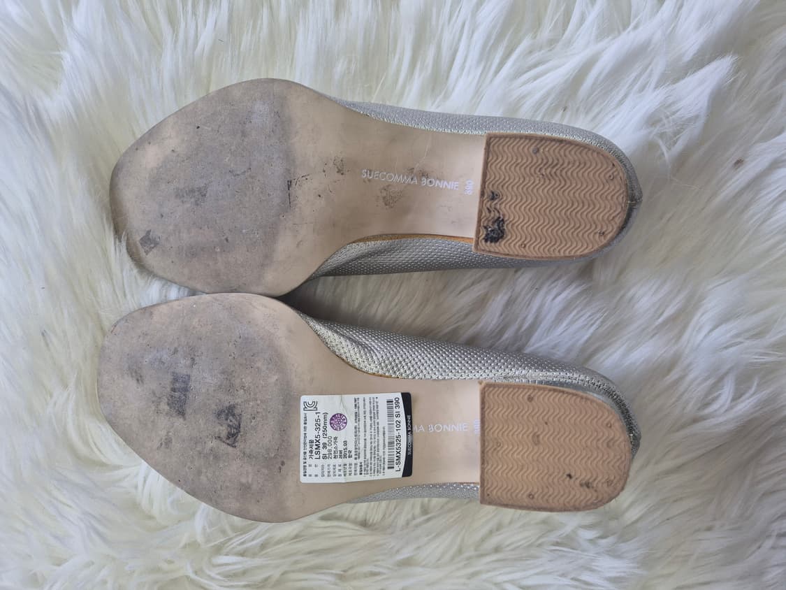 수에콤마보니 은색 여성 로퍼 240# 상품이미지4