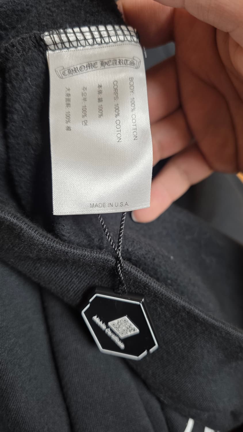 [새상품급,M]크롬하츠 홀스슈 오사카 후드티 블랙 상품이미지8