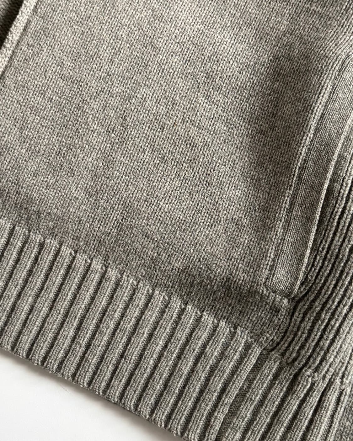 Polo 폴로 랄프로렌 빅포니 넘버링 램스울 2way 니트집업 상품이미지5