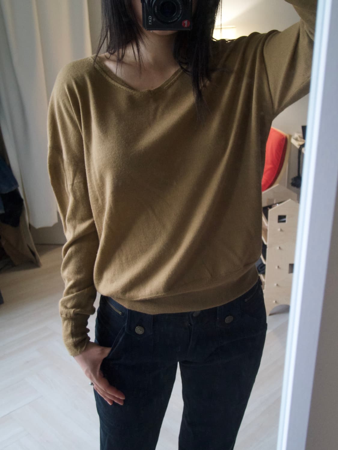 [UNITED ARROWS] v neck basic knit 상품이미지4