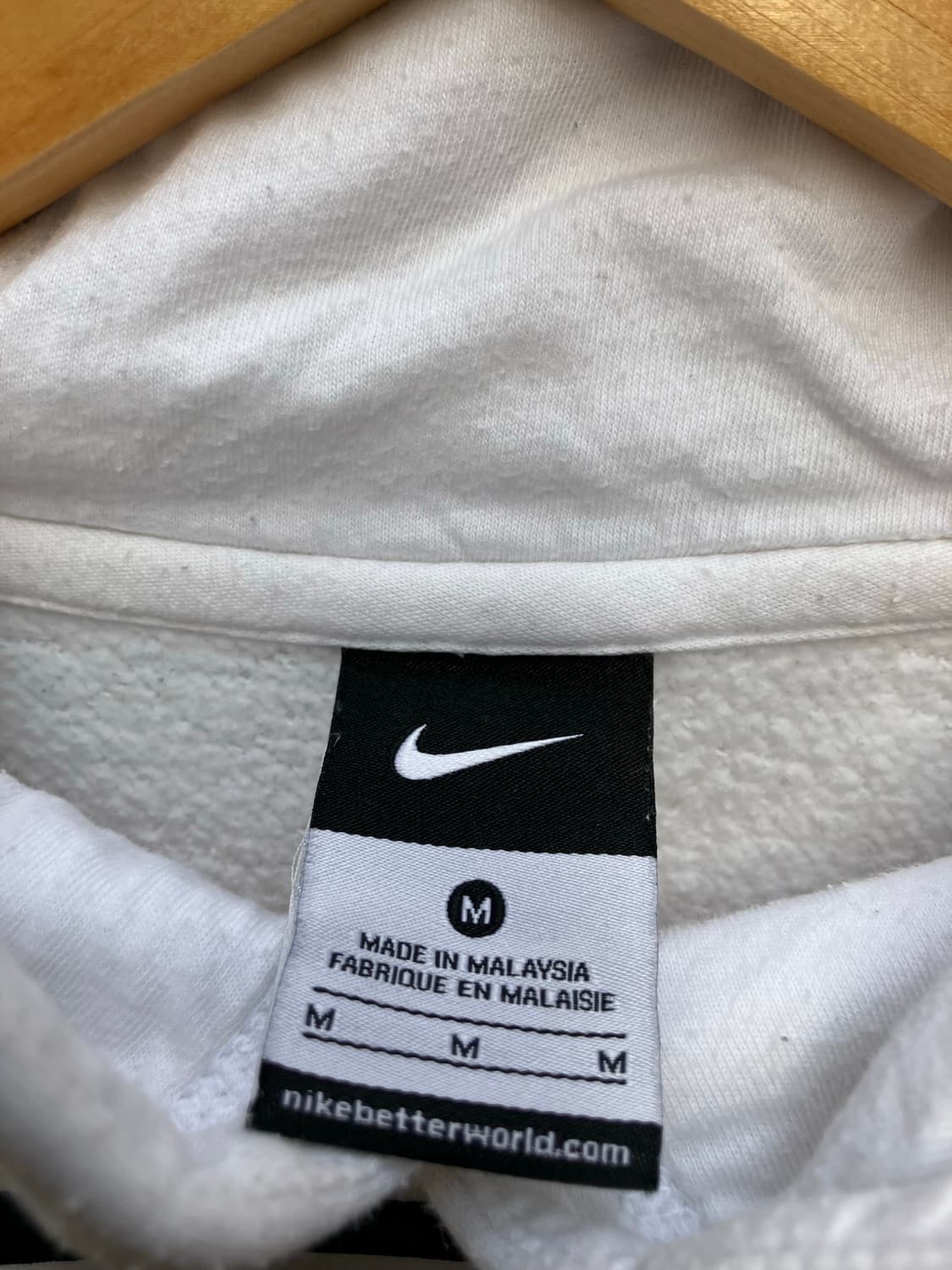 잉글랜드 나이키 후드티 화이트 M 상품이미지4