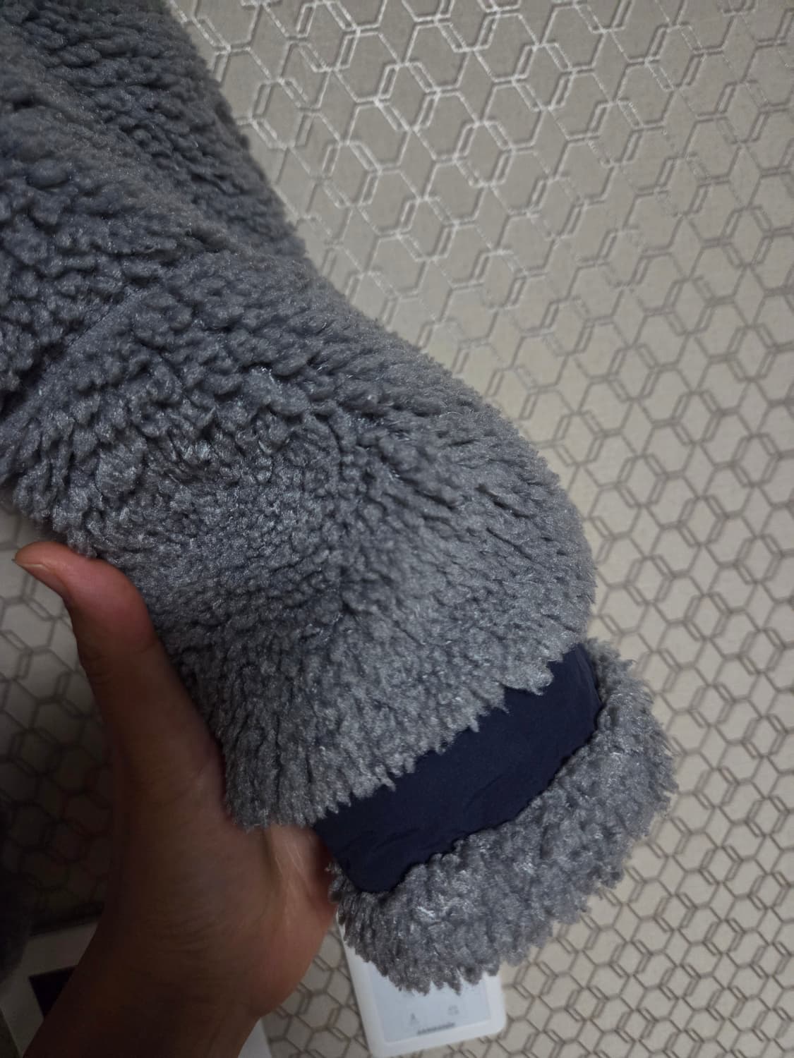 하이드아웃 남성 뽀글이 집업 M  상품이미지2