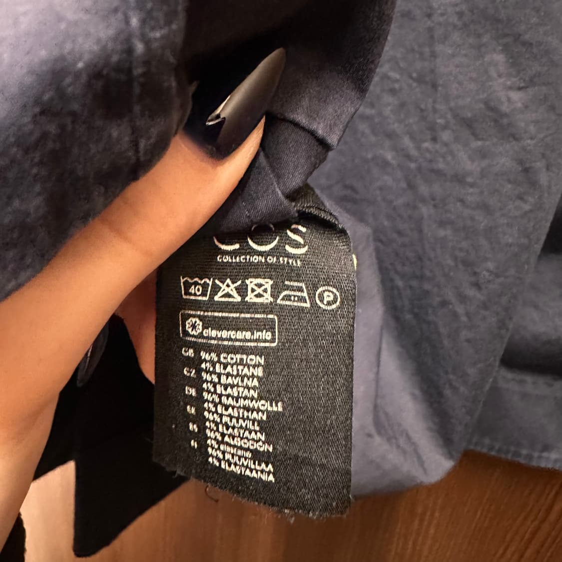 코스 cos 블라우스 자켓 상품이미지3