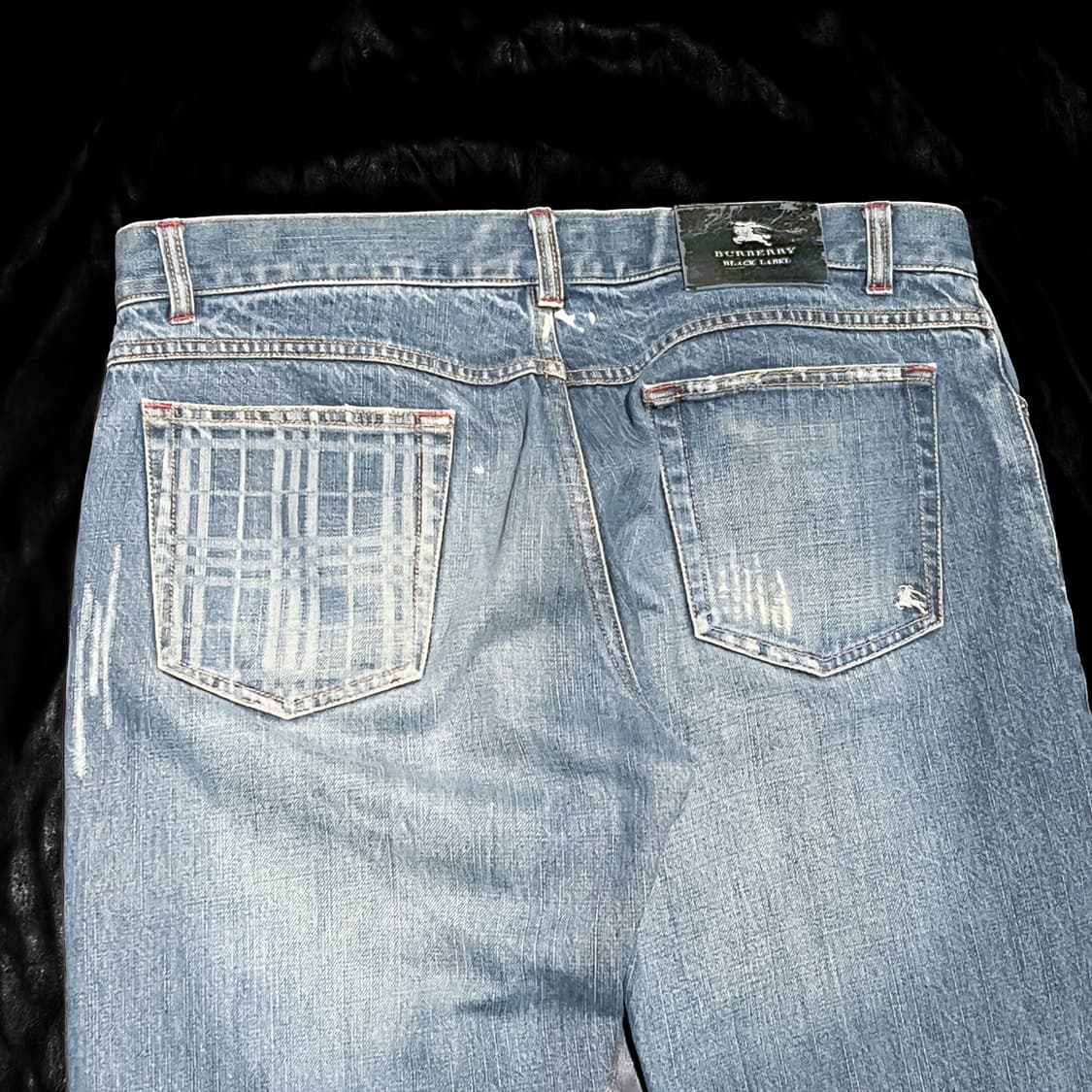 버버리 블랙라벨 청바지 중청 상품이미지4