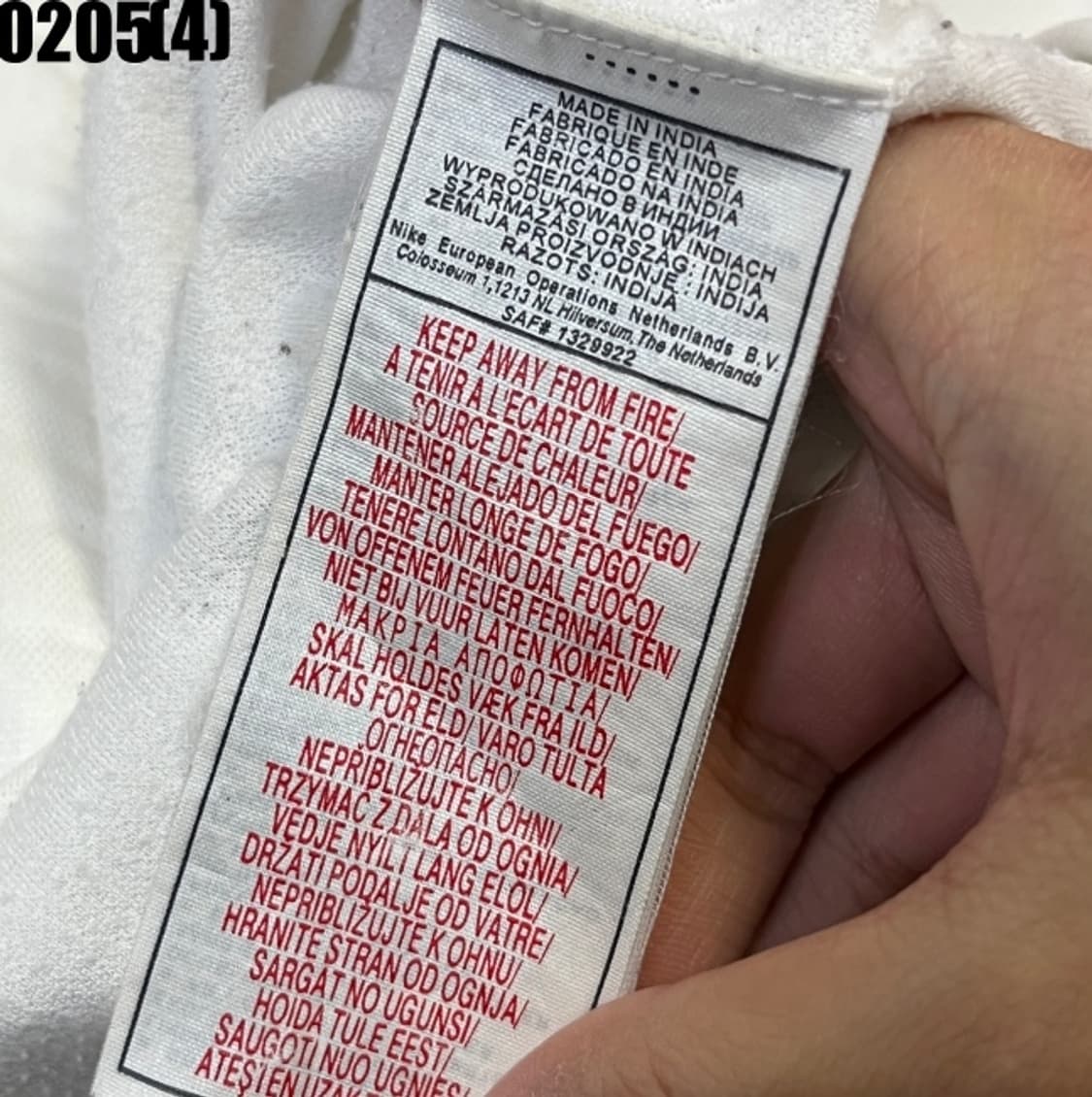 [XL] 나이키 키즈 여성 화이트/네이비 트랙탑 자켓 0205(4) 상품이미지5