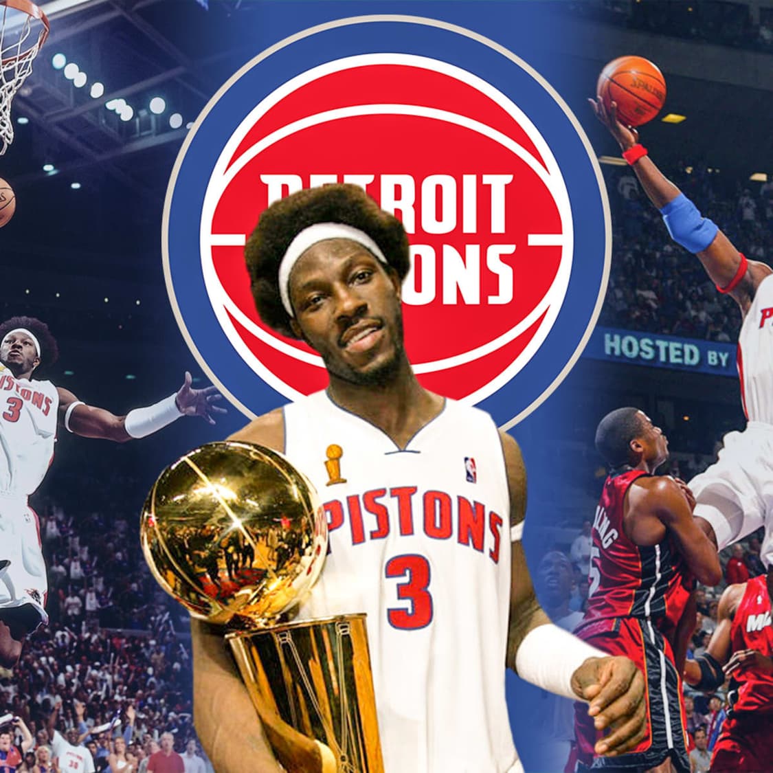 미국 빈티지 리복 NBA 디트로이트 피스톤즈 윌리스 농구유니폼 상품이미지2