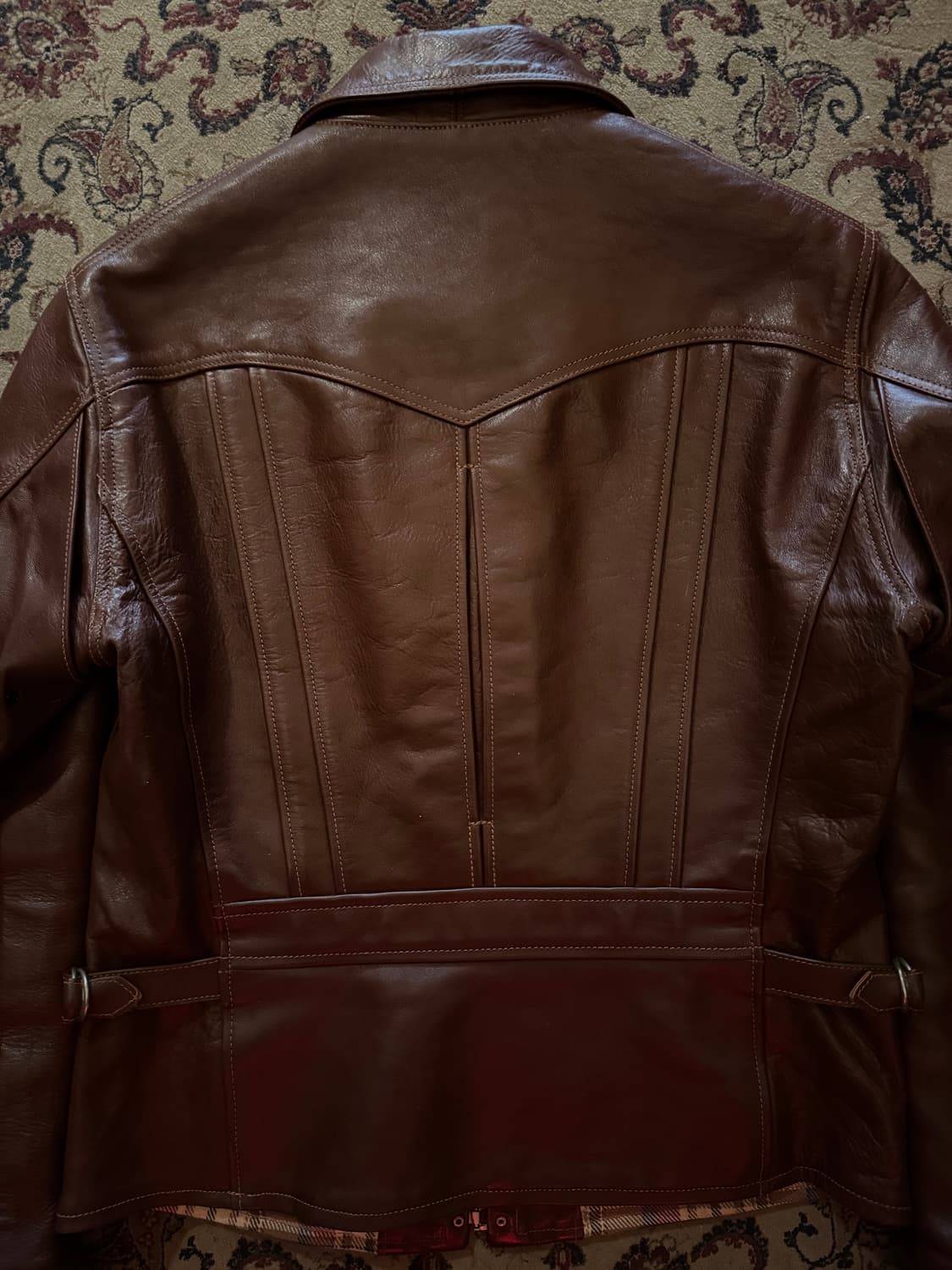 프리휠러스 Caboose 레더자켓 (38) 상품이미지5