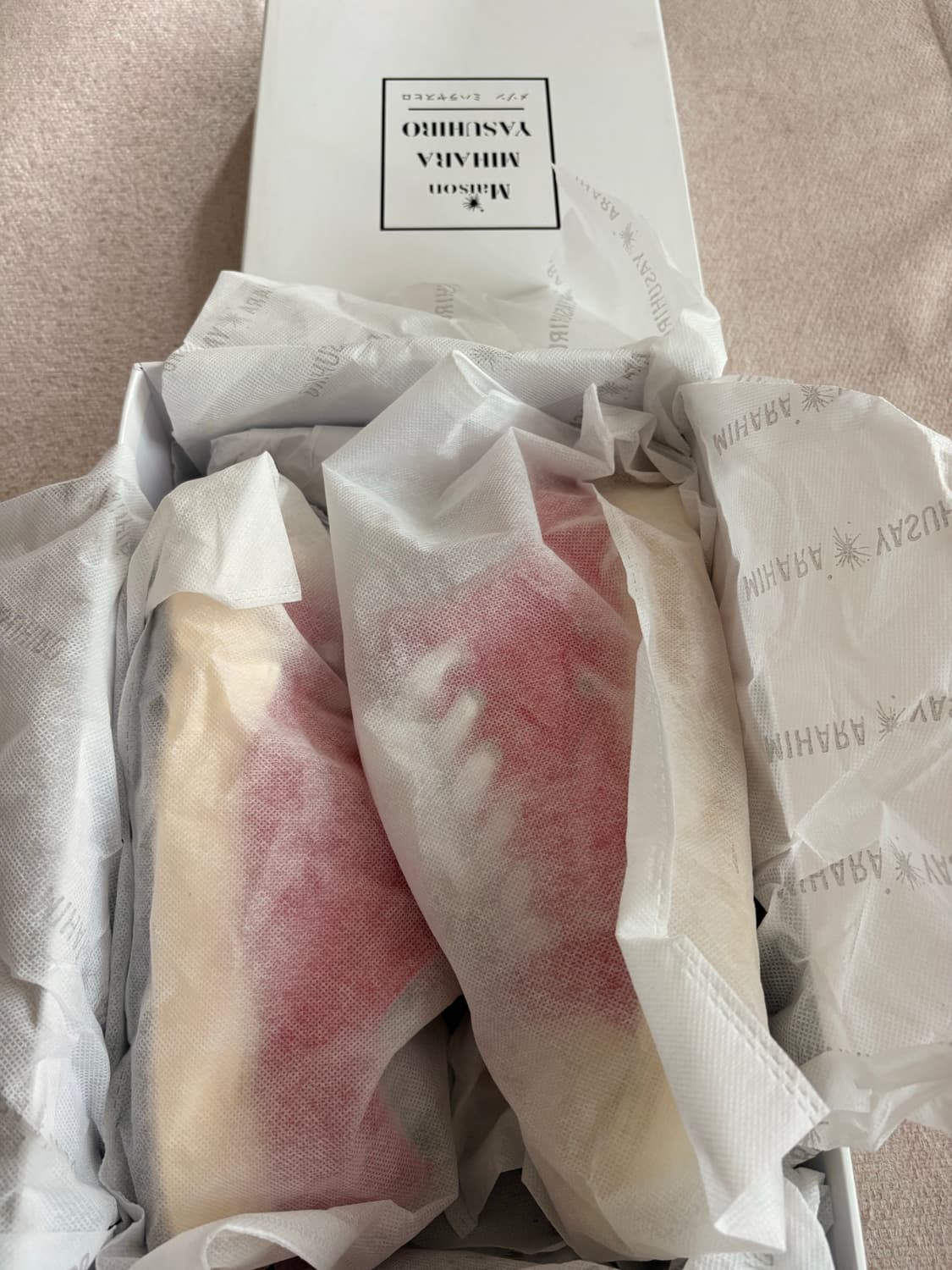 미하라 야스히로 피터슨 캔버스 스니커즈 레드 / 43 상품이미지9