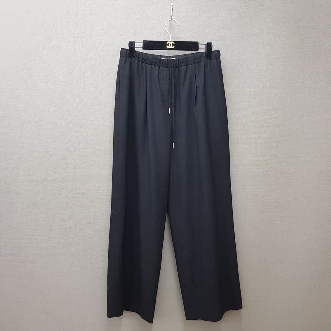 바네사브루노아떼 2024 울 블렌드 밴딩 와이드 팬츠 38사이즈 상품이미지2