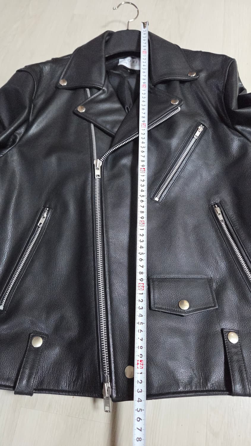 (착샷) 로파이 가죽자켓 바이커 소가죽 상품이미지8