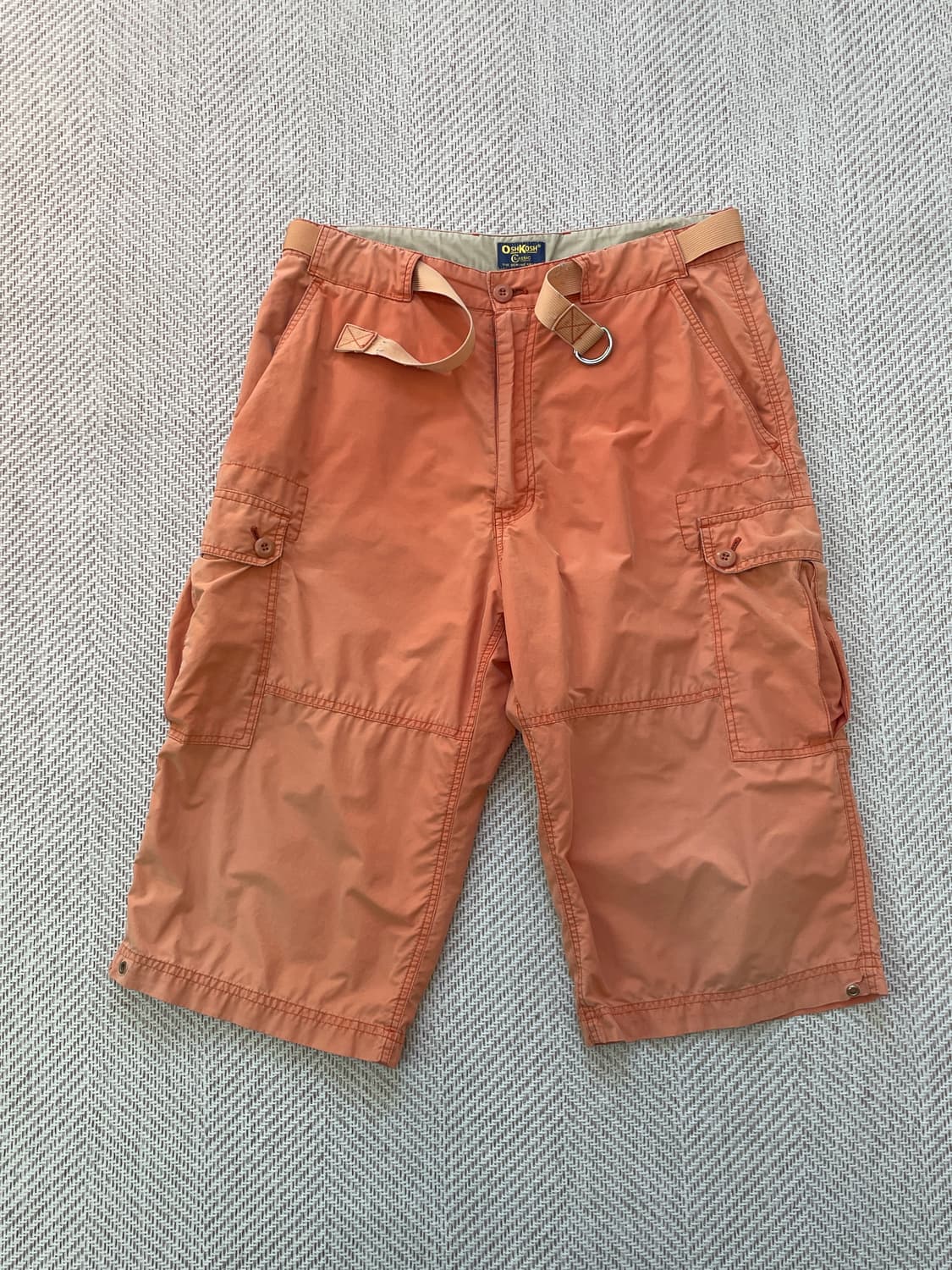 오시코시 클래식 D링 벨트 카고 버뮤다 팬츠 J04044 상품이미지1