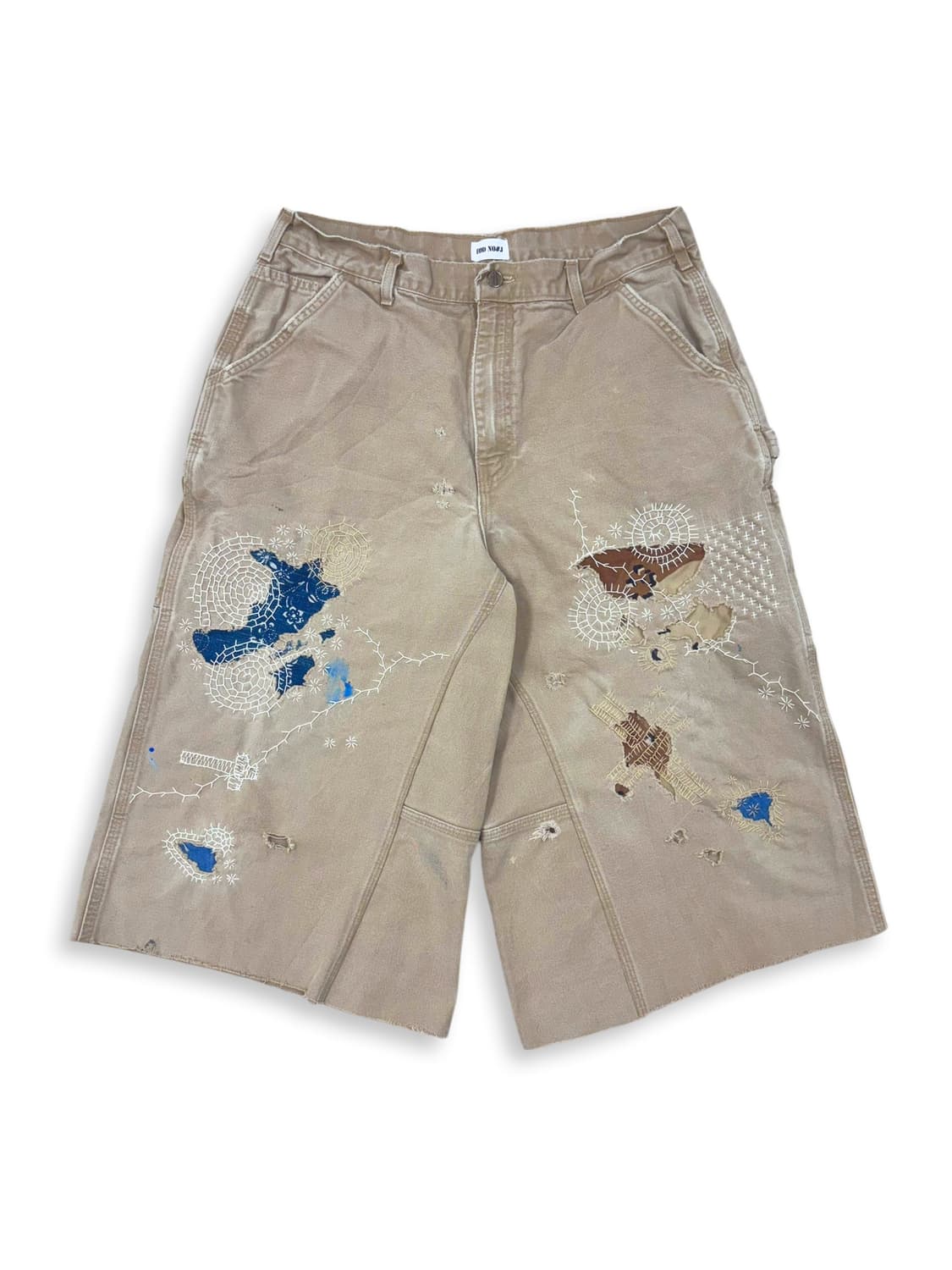 Carhartt Boro Sashiko Distressed Shorts 상품이미지1