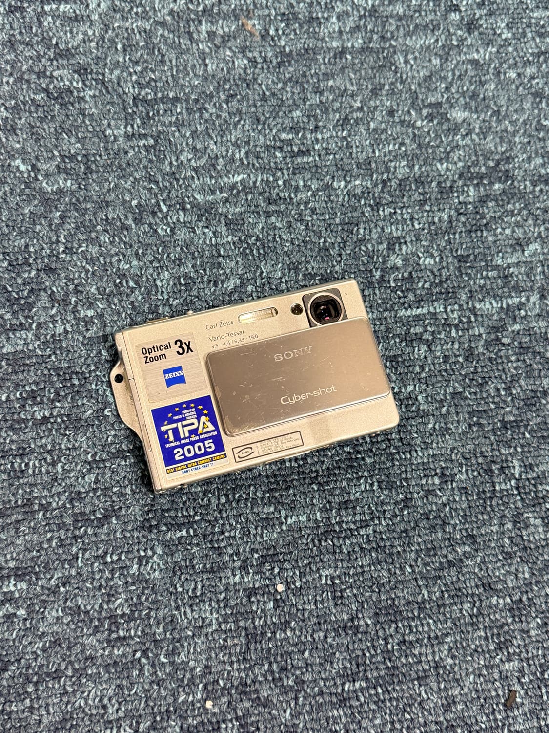 소니 사이버샷 Sony Cyber-shot DSC-T7 실버 상품이미지2