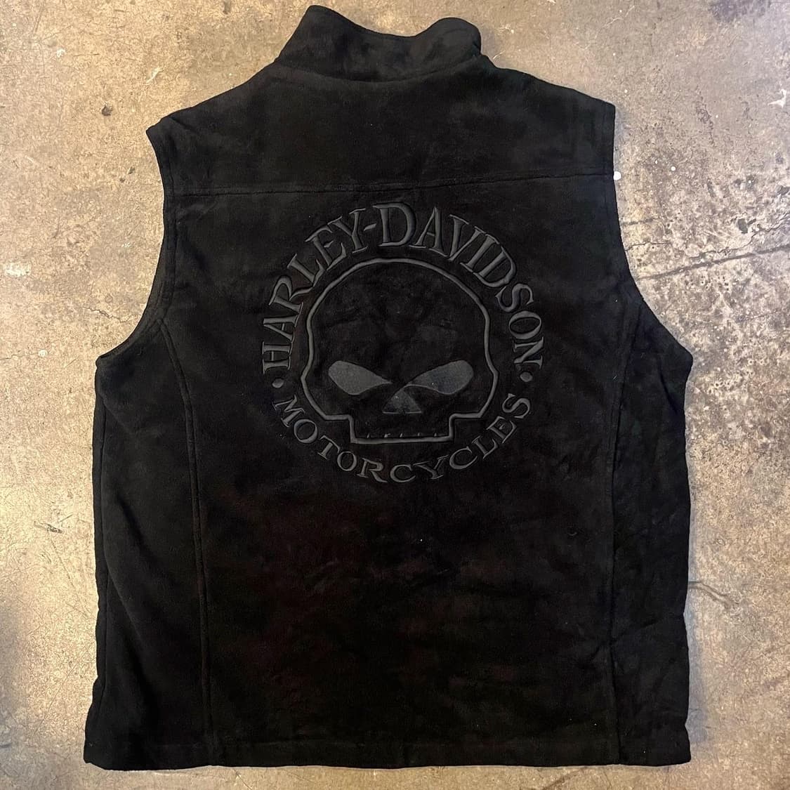 할리데이비슨 Fleece Skull Vest 상품이미지1