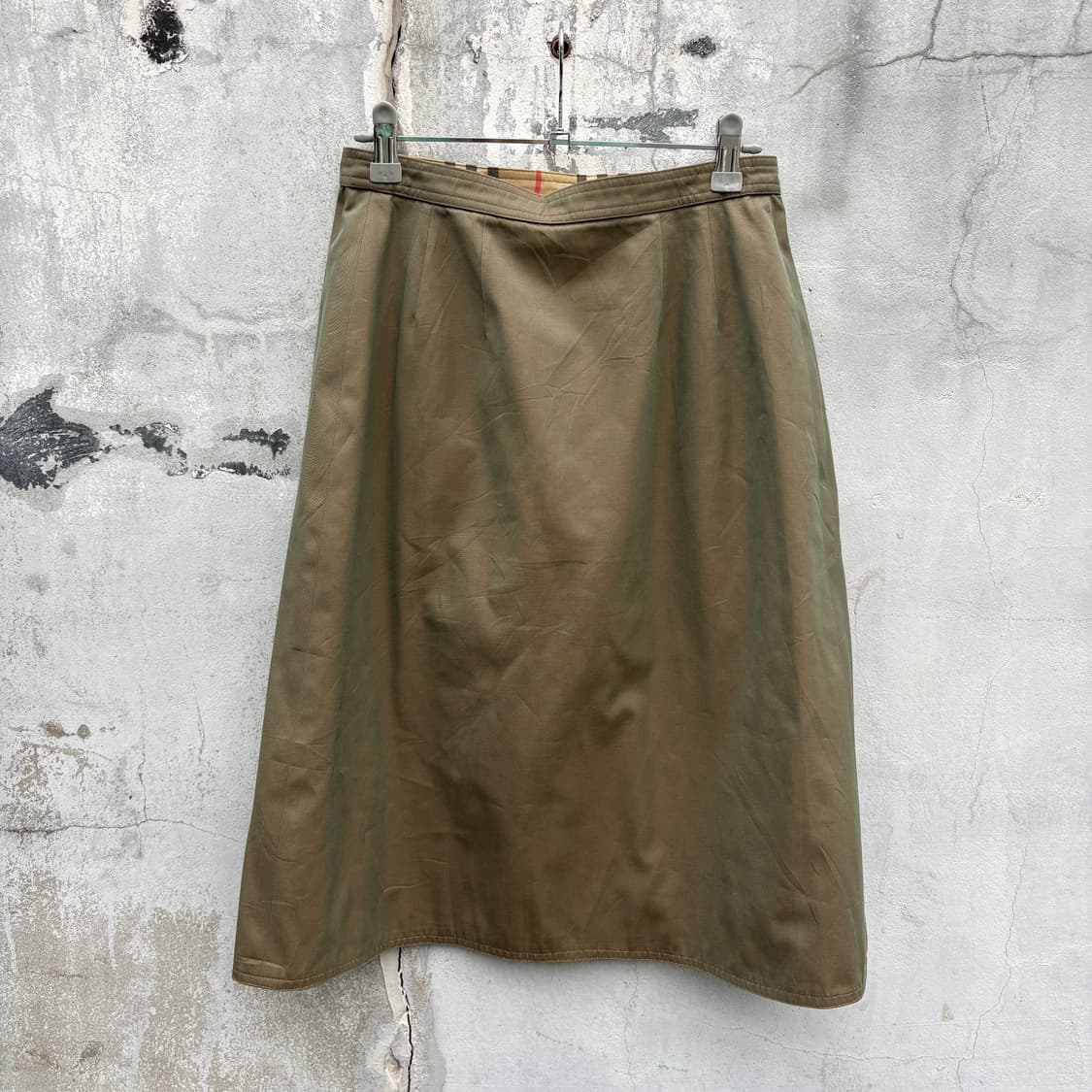 Burberrys 90s 버버리 노바체크 리버시블 양면 스커트 상품이미지9