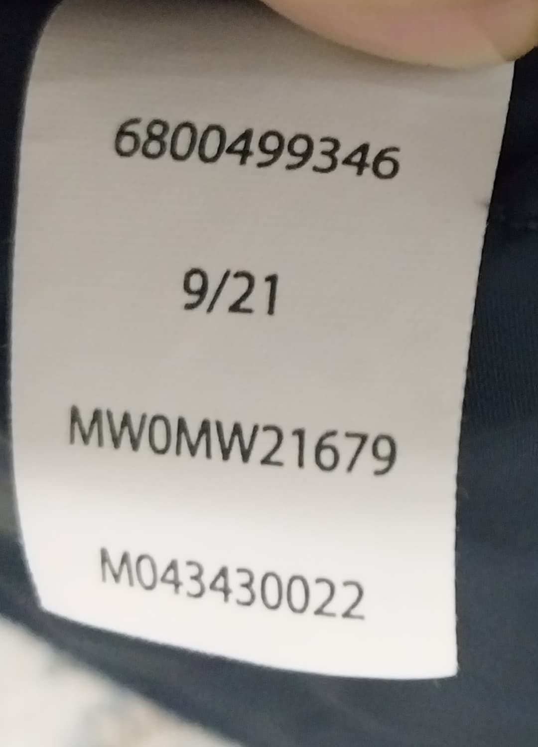 타미힐피거 체크 셔츠형 퀼팅자켓 L 상품이미지6