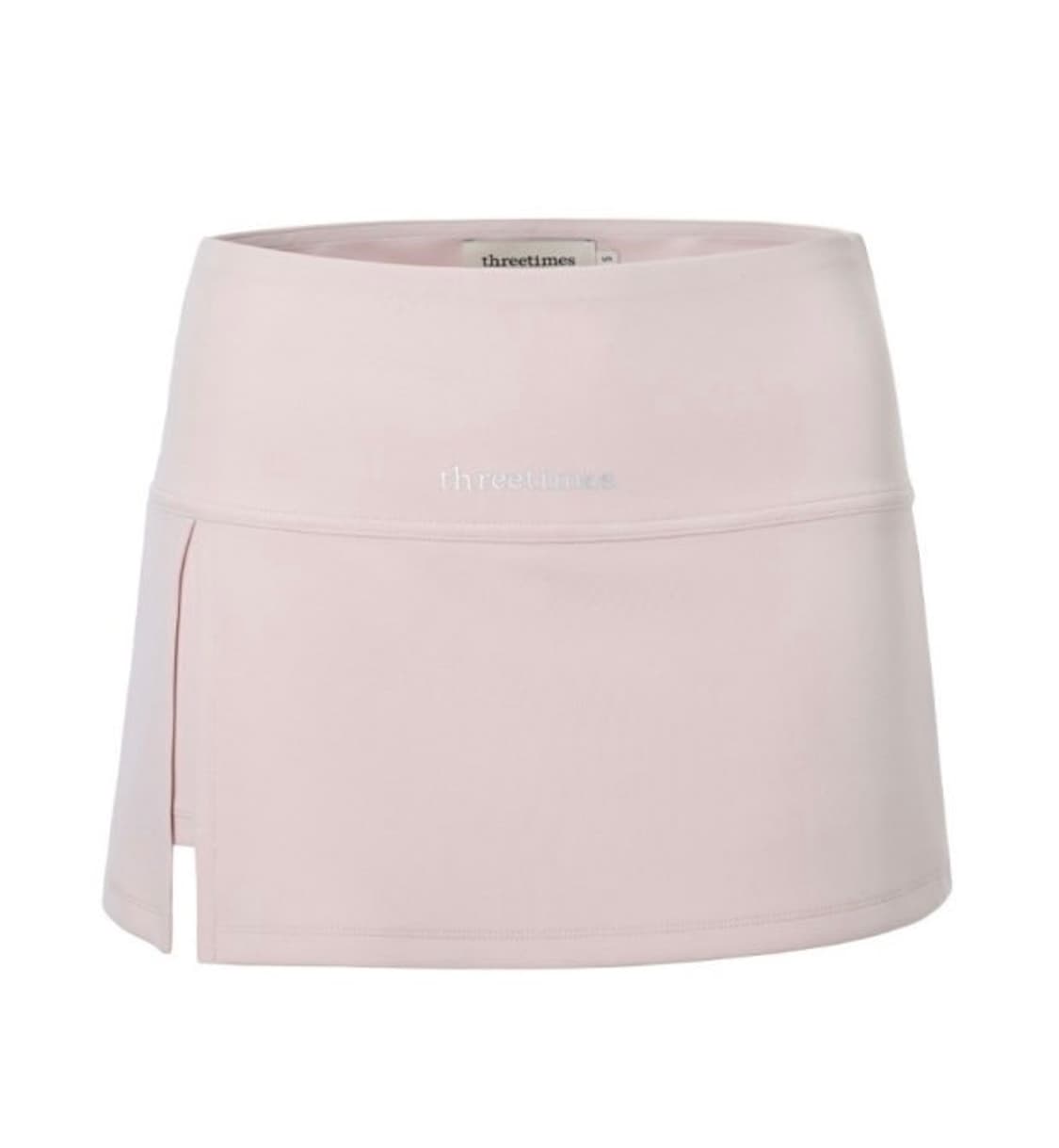 쓰리타임즈 슬릿스커트 핑크 상품이미지1