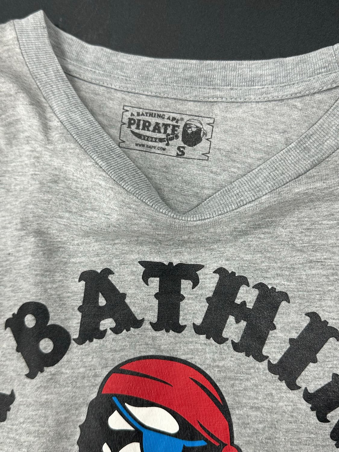  베이프 파이렛 스토어 한정발매 해적 롱슬리브 긴팔티 상품이미지5