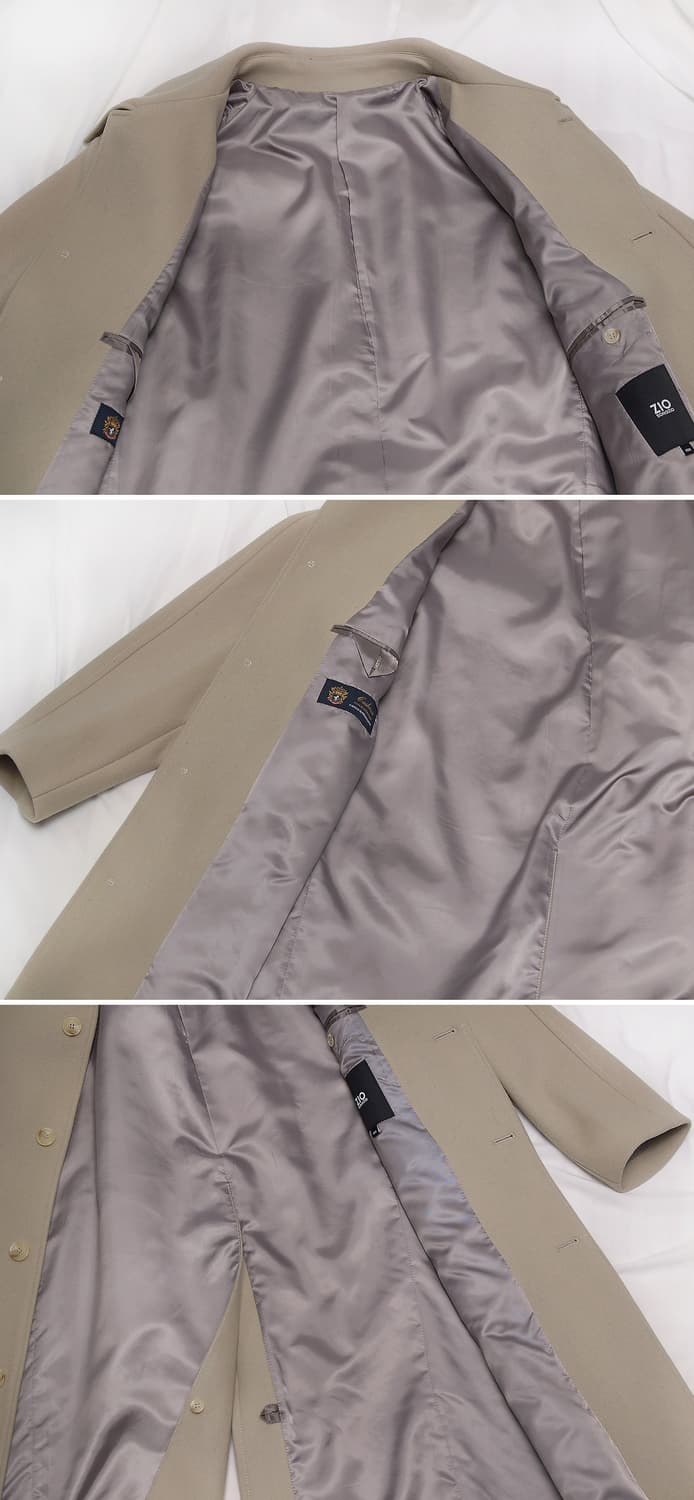 신품급) 송지오 컬렉션라인 울캐시미어 롱발마칸 오버코트 (100+) 상품이미지7