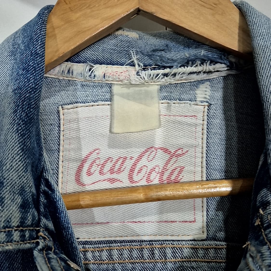 Coca Cola 코카콜라 빈티지 데님 자켓 상품이미지5