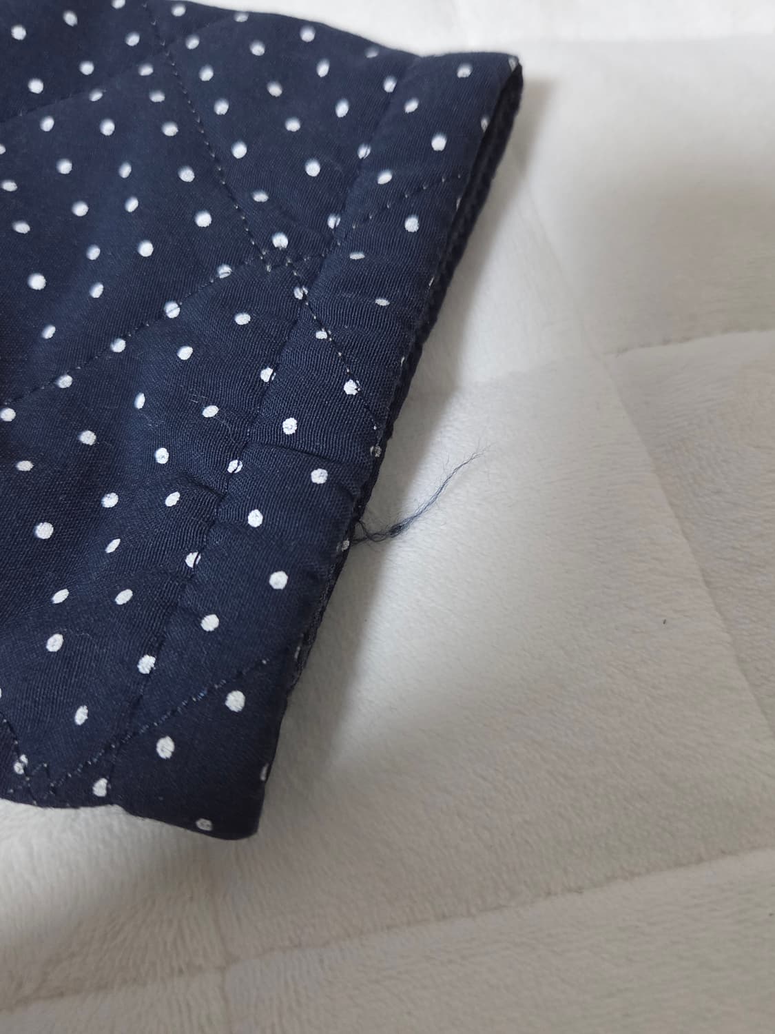 라벤햄 퀄팅 도트 자켓 도트 패딩 상품이미지4