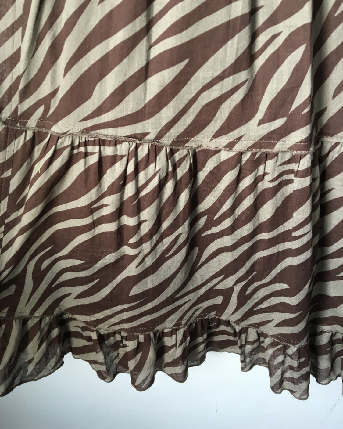 Zebra pattern skirt 상품이미지4