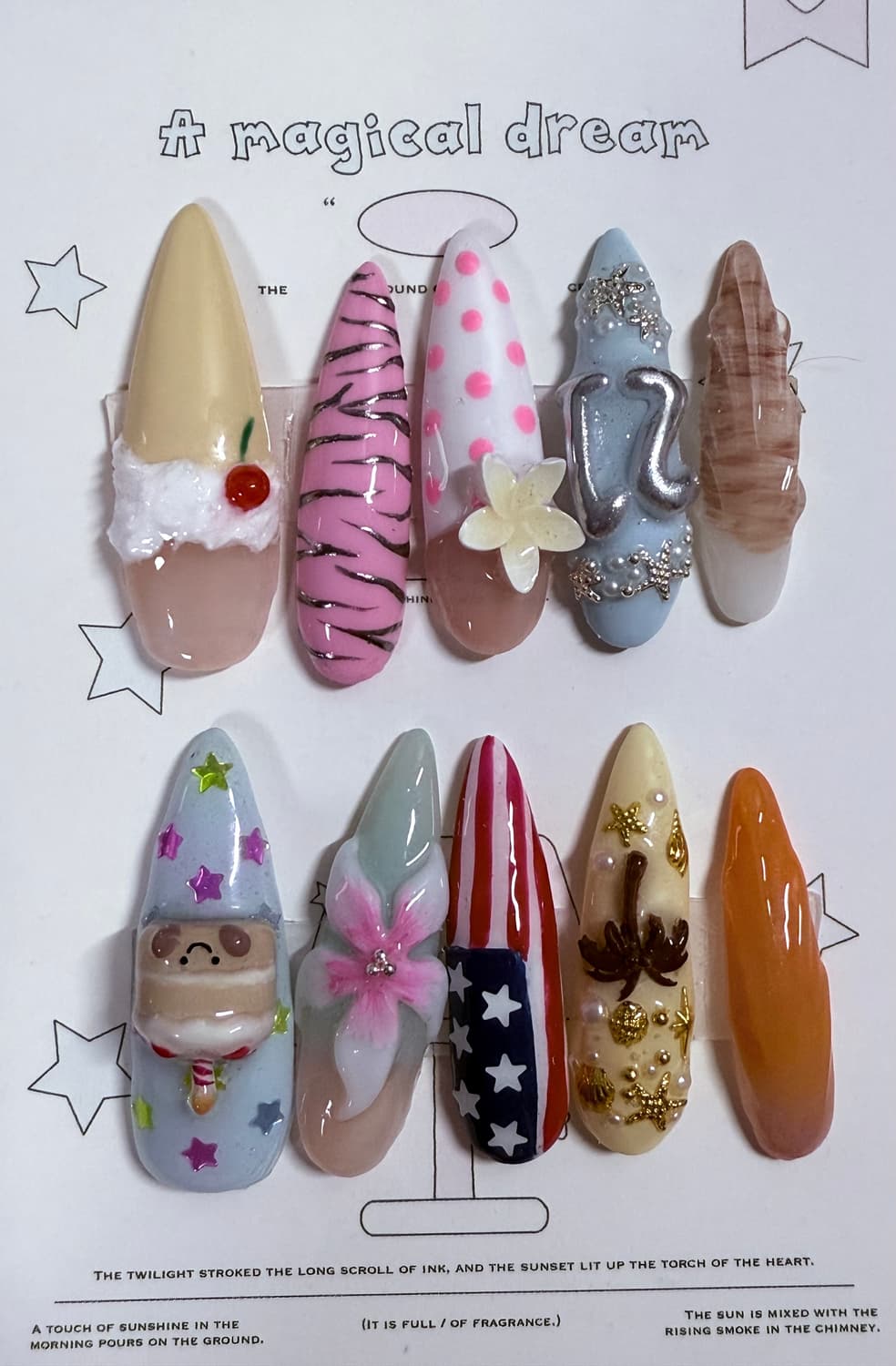🍓고퀄리티 수제네일팁 제작해드려요🍓 상품이미지6