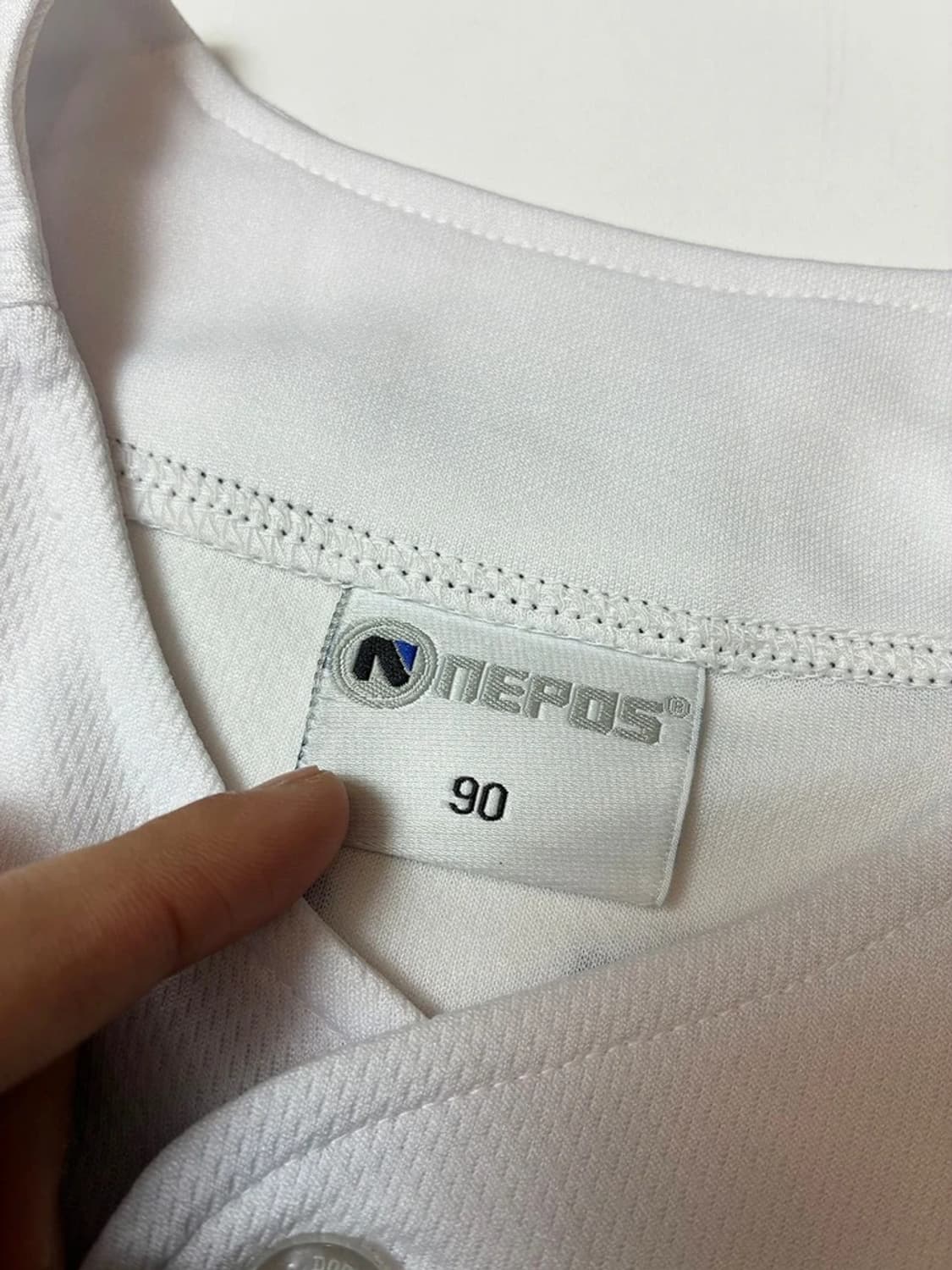 네포스 두산베어스 용석민 야구 반팔 유니폼 PN8610 상품이미지8