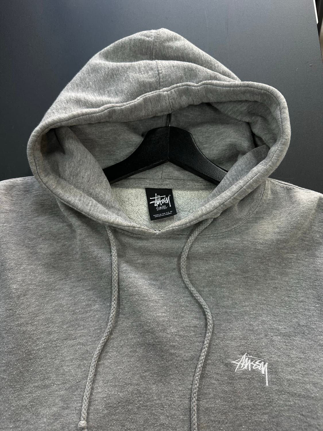 스투시 00s 트라이브 자수로고 후드티 상품이미지7