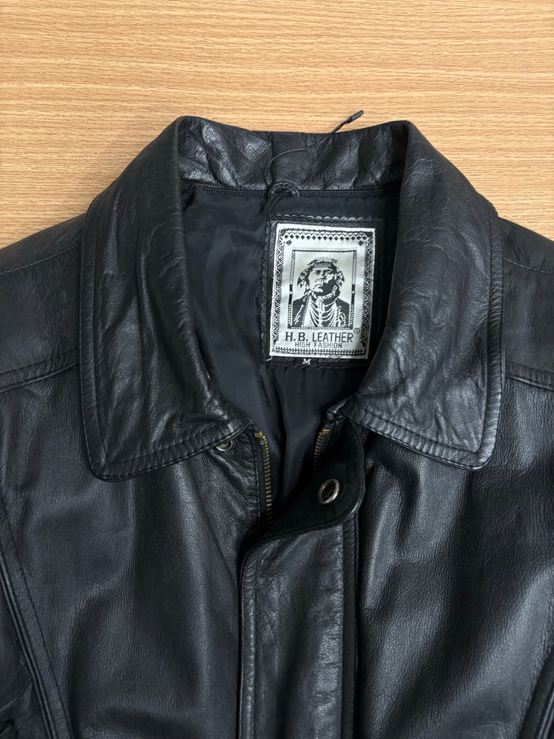 H.B 봄버 양가죽 자켓 상품이미지4
